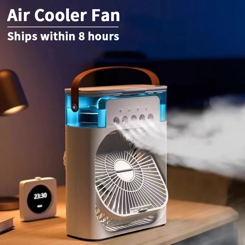 Portable 3-in-1 Desktop Air Cooler