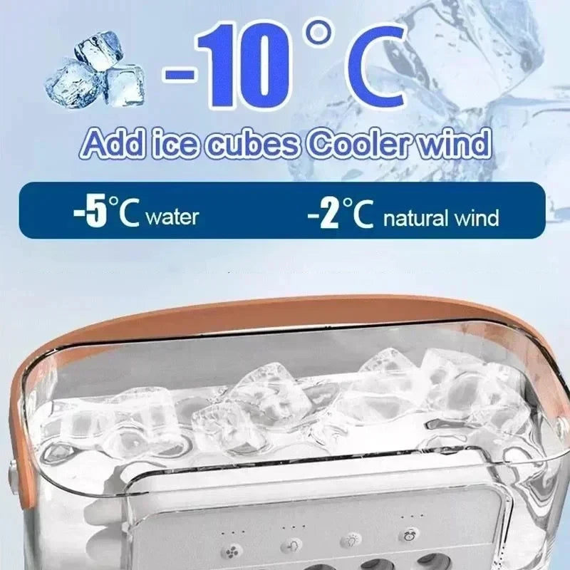 Portable 3-in-1 Desktop Air Cooler
