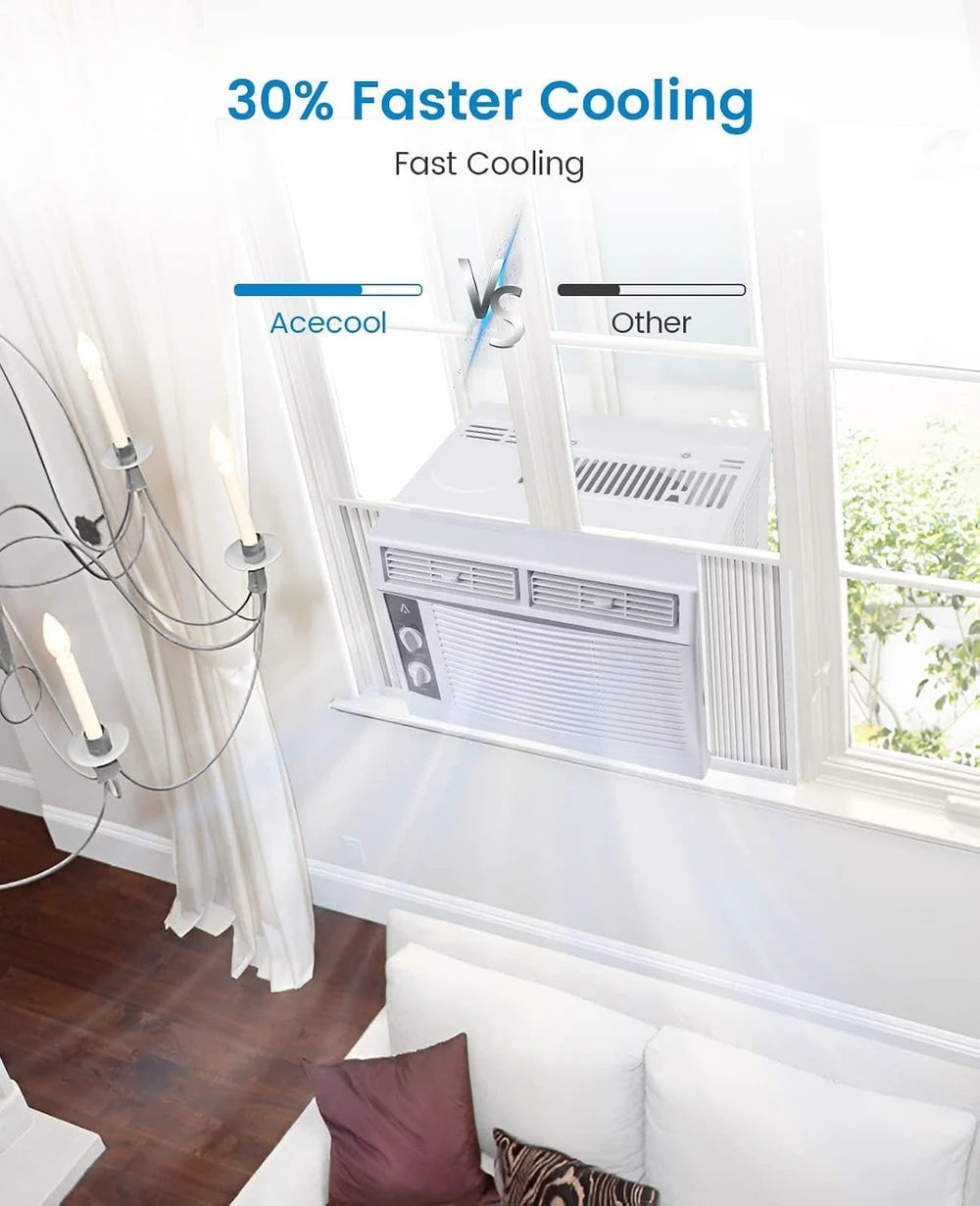 Compact Window Air Conditioner