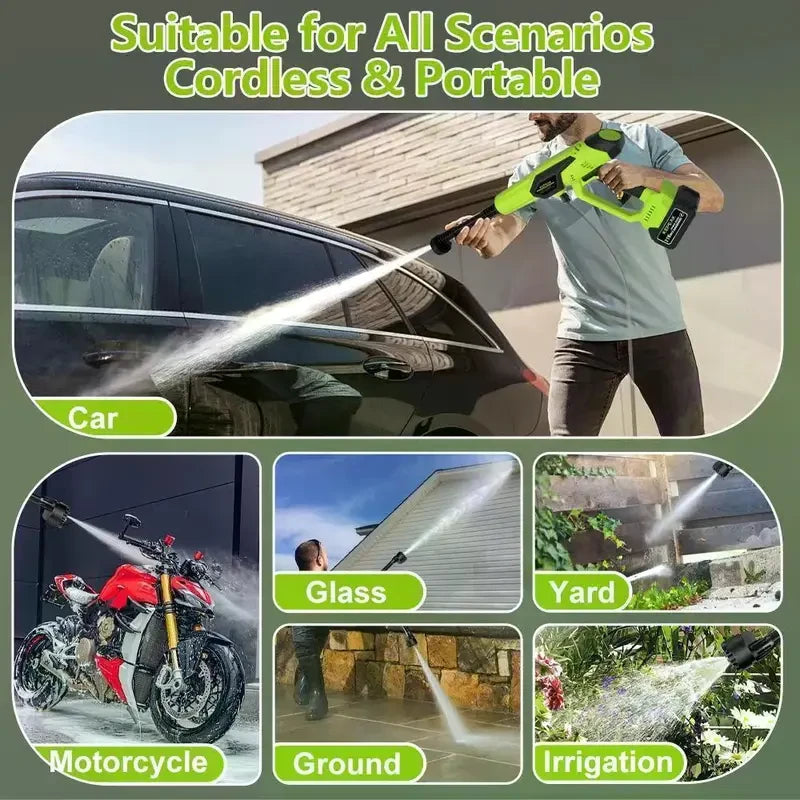 Kepeak Cordless Portable Pressure Washer