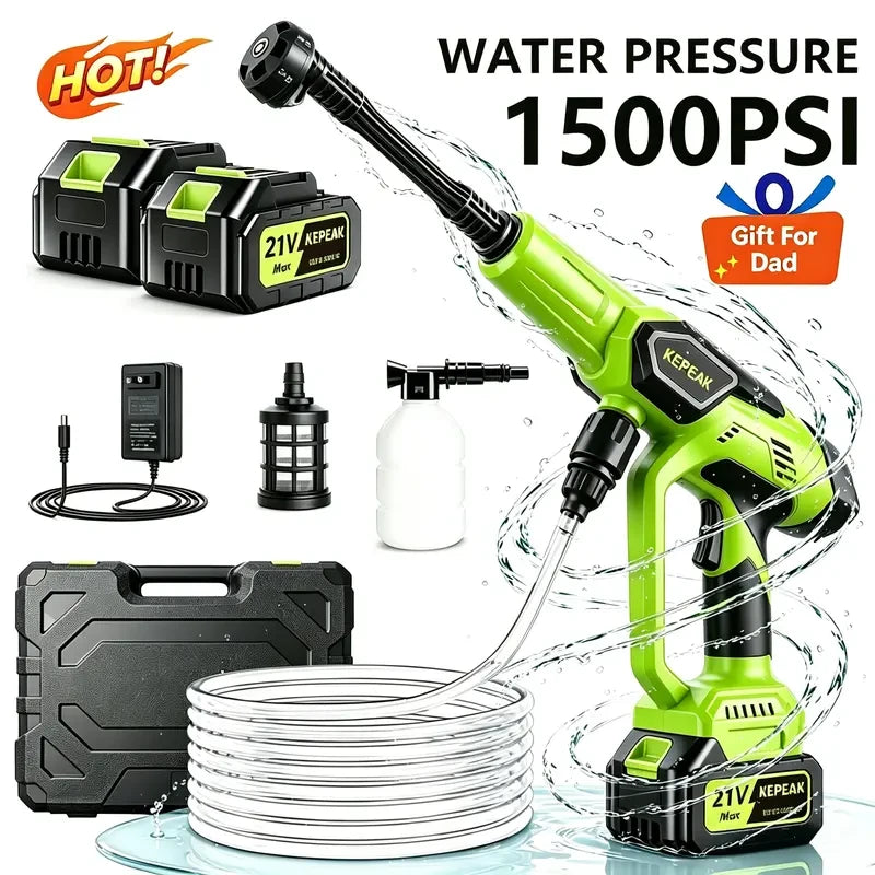 Kepeak Cordless Portable Pressure Washer