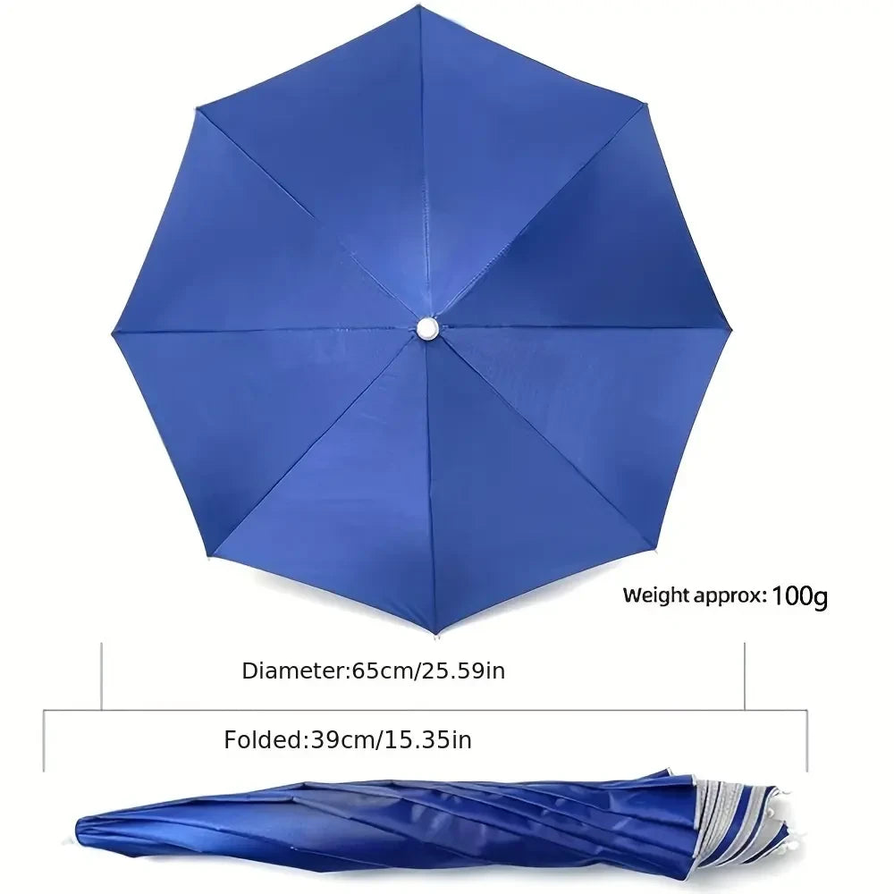 Wearable UV Protection Umbrella Hat