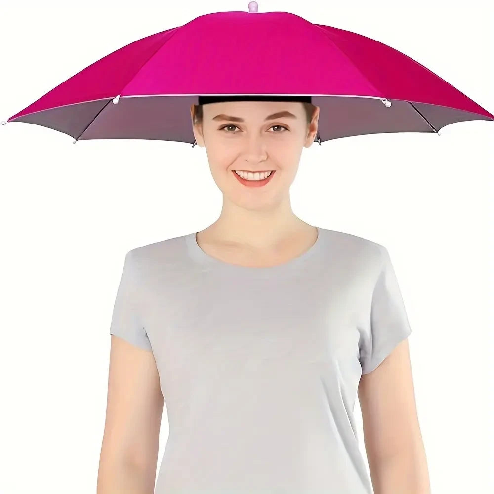 Wearable UV Protection Umbrella Hat