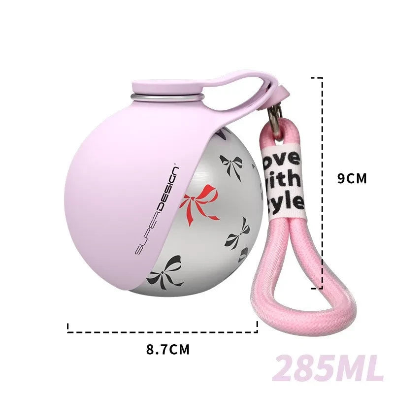 Portable Stainless Steel Dog Water Bottle