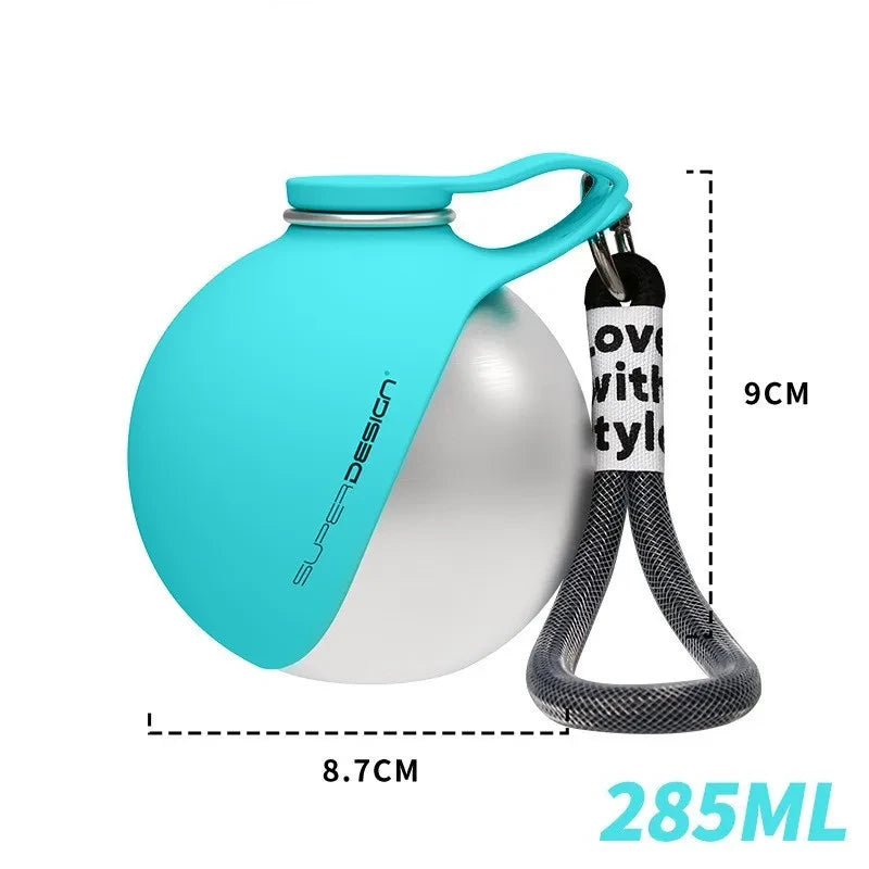 Portable Stainless Steel Dog Water Bottle