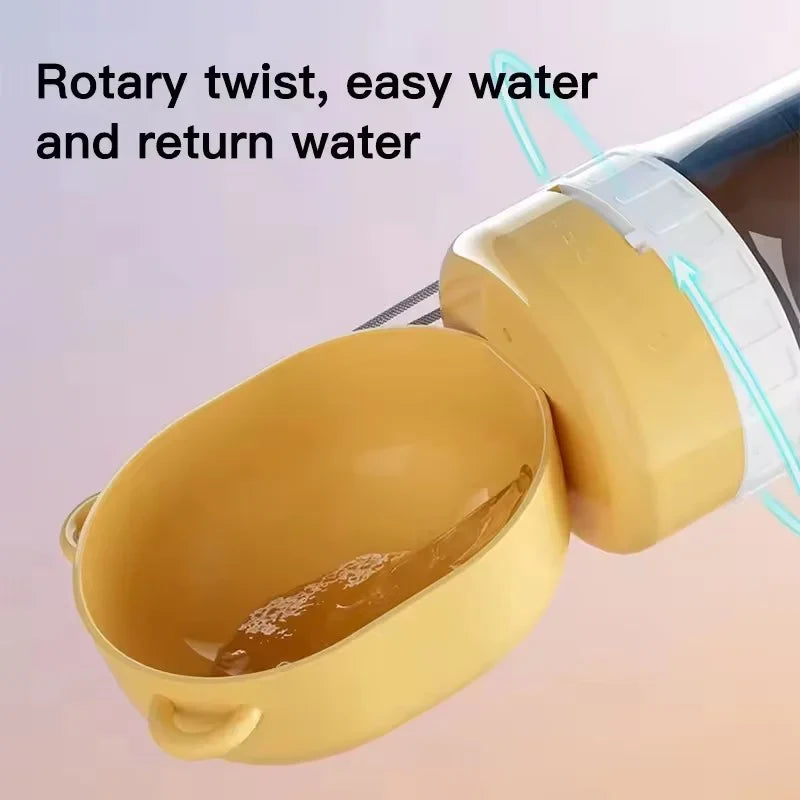 Portable Pet Water and Food Dispenser