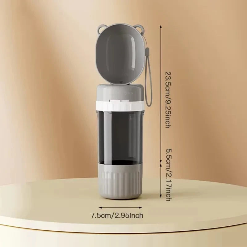 Portable Pet Water and Food Dispenser