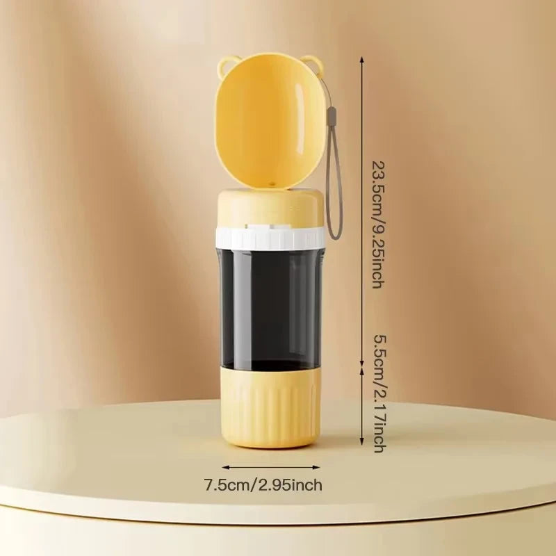 Portable Pet Water and Food Dispenser