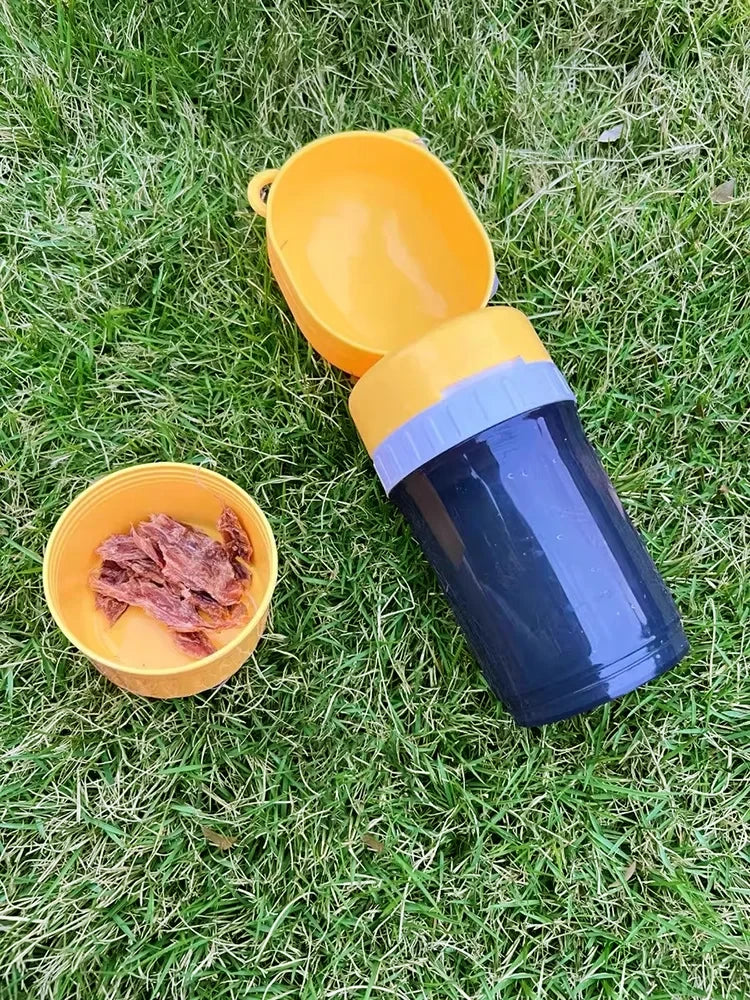 Portable Pet Water and Food Dispenser