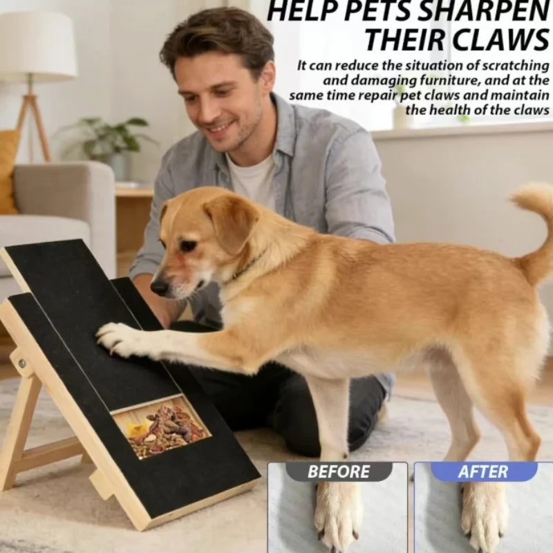 Interactive Dog Scratch Board