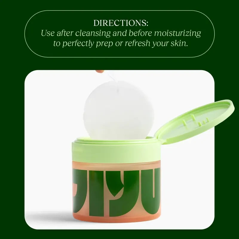 Jiyu Hydrating Snail Mucin Toner Pads