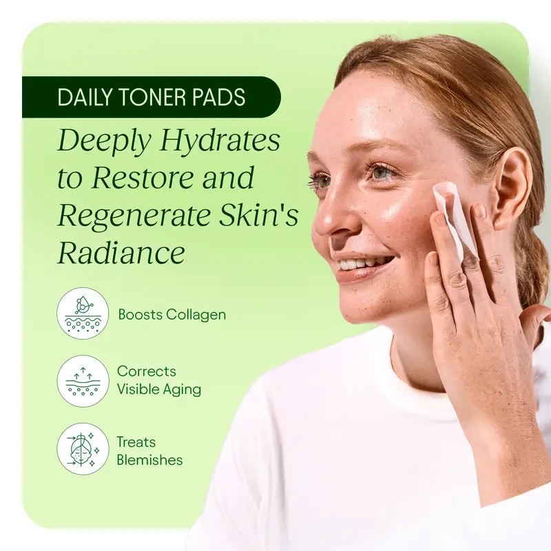 Jiyu Hydrating Snail Mucin Toner Pads