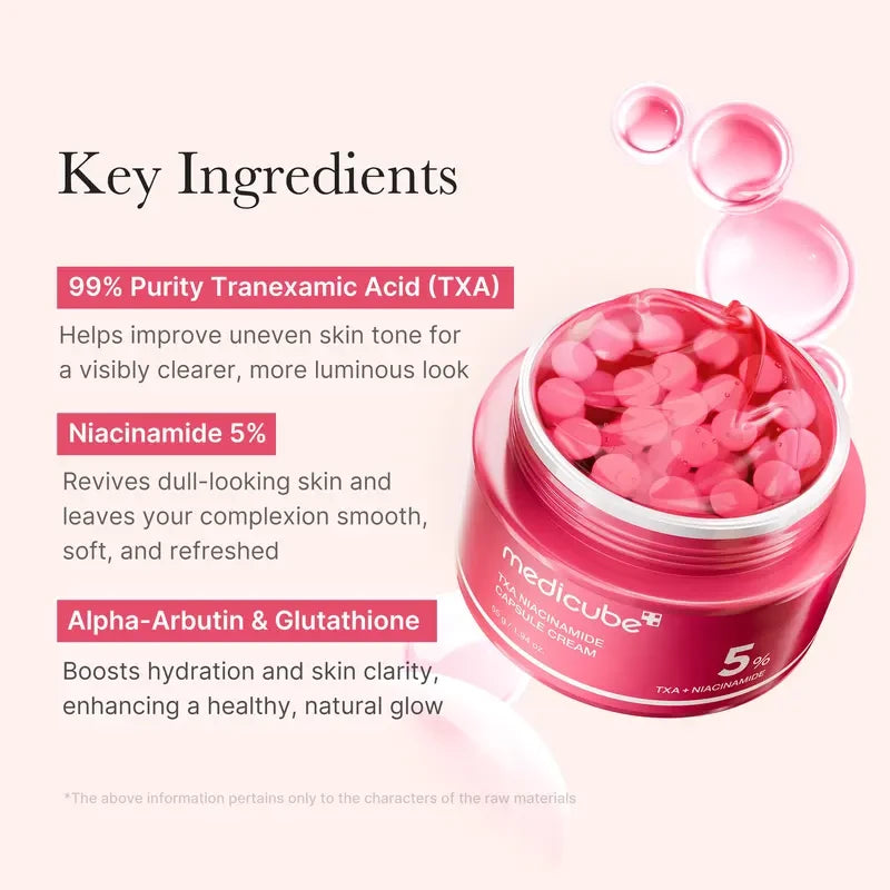 Medicube Tranexamic Acid Niacinamide Capsule Cream
