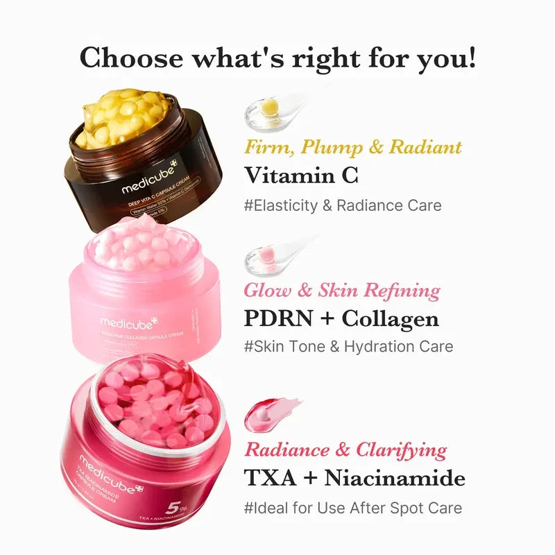Medicube Boba Capsule Cream Set