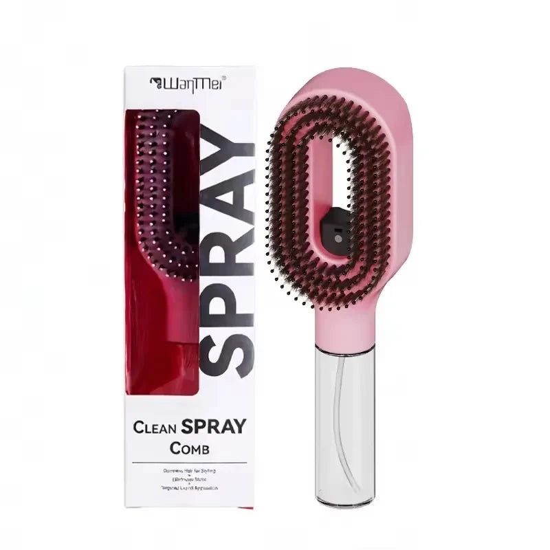 Dual-Function Spray Mist Detangling Comb