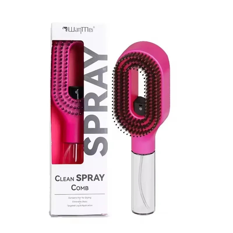 Dual-Function Spray Mist Detangling Comb