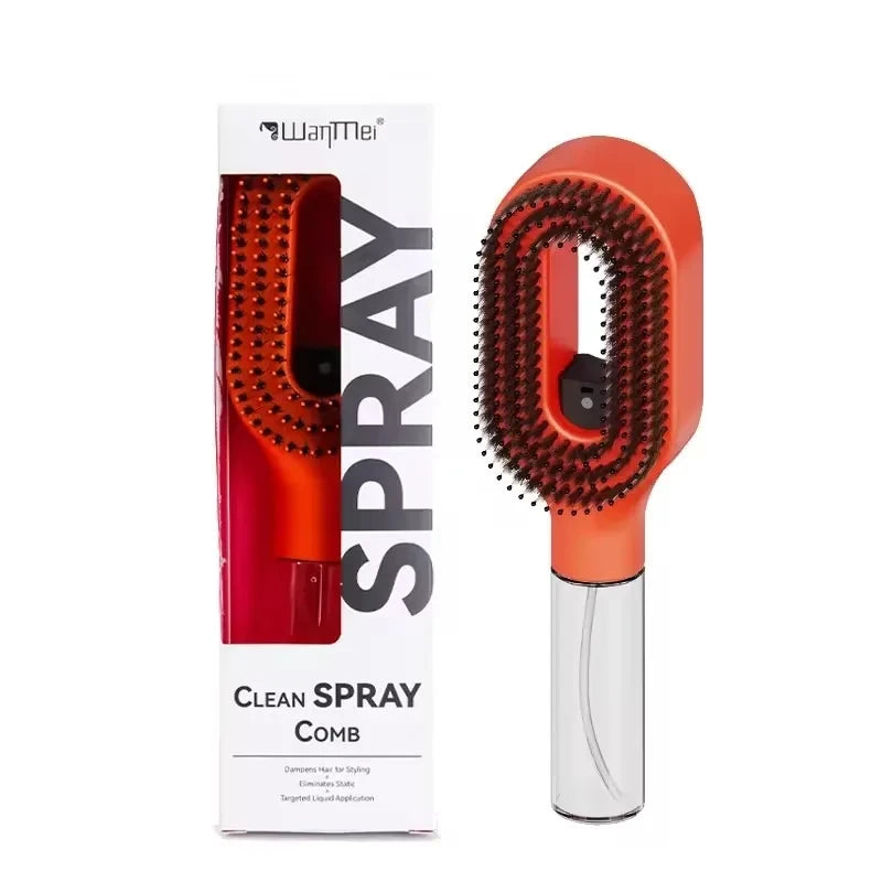 Dual-Function Spray Mist Detangling Comb
