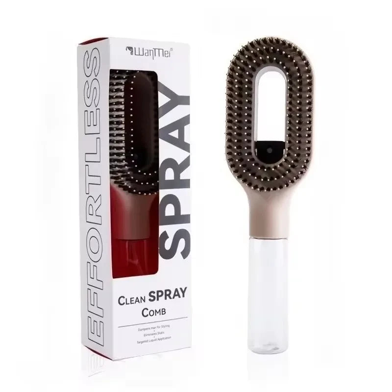 Dual-Function Spray Mist Detangling Comb