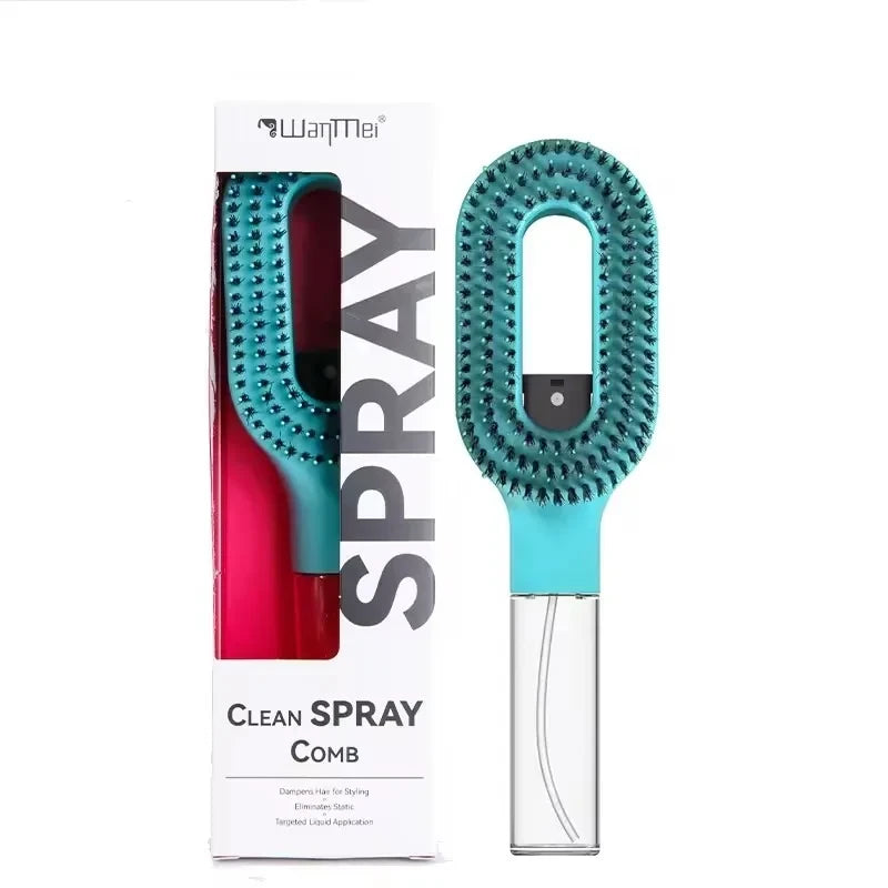 Dual-Function Spray Mist Detangling Comb