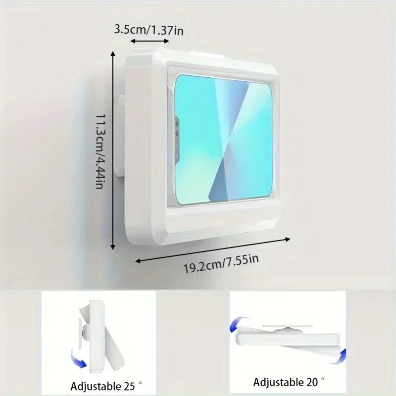 Waterproof Rotating Shower Phone Case