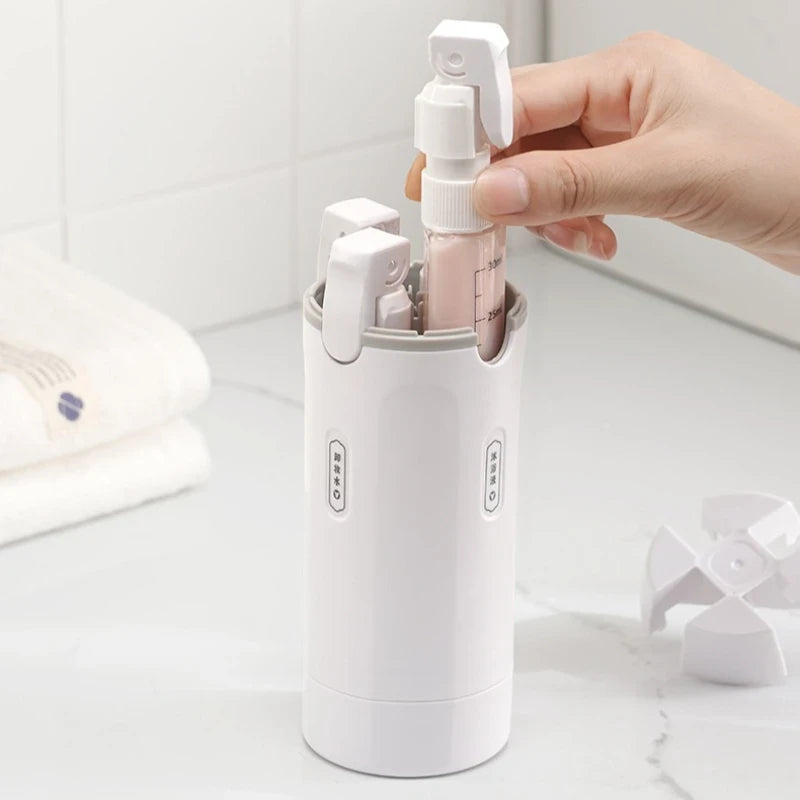 Leakproof 4-in-1 Travel Dispenser