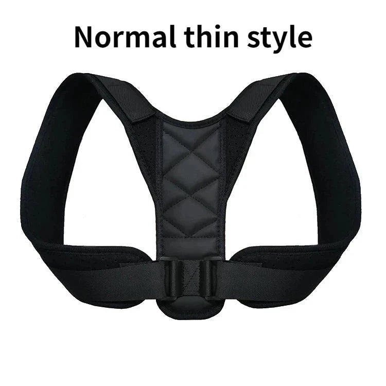 Adjustable Back & Shoulder Posture Corrector – Clavicle Spine Support Belt for Neck, Upper Back & Hunchback Correction