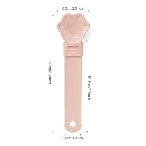 Cat Treat Spoon Squeeze, Cute Churu Spoon, Multifunctional Cats Treat Feeder Spoons, Comfortable Grip For Lickable Treats Feeding Dispenser For Wet Food
